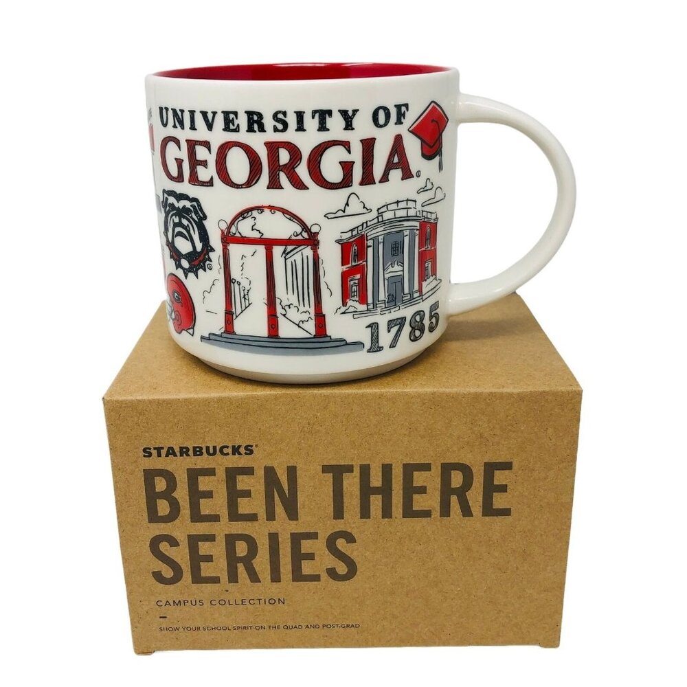 Starbucks Coffee Mug Been There University of Georgia 14 oz Campus Collection